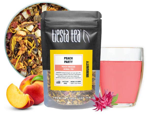 Peach Party - Peach Hibiscus Herbal Tea