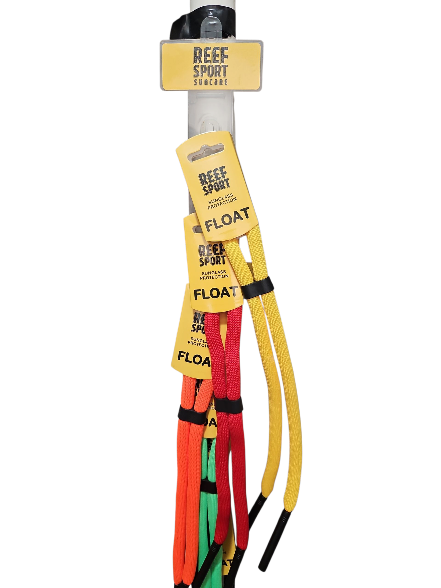 REEF "FLOAT / NO FLOAT" Sunglass Leash w/ Clip Strip