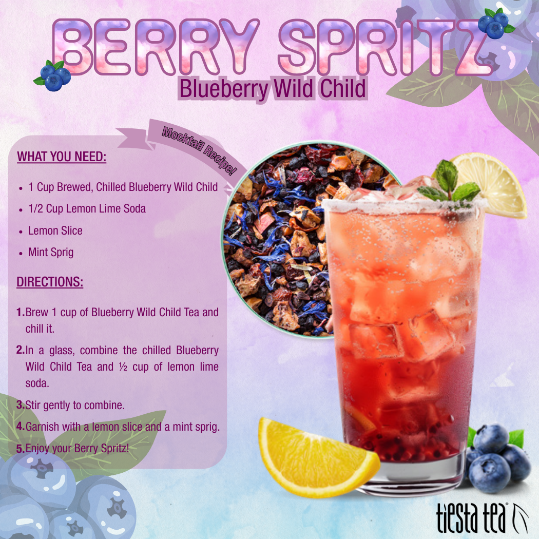Blueberry Wild Child - Blueberry Hibiscus Herbal Tea