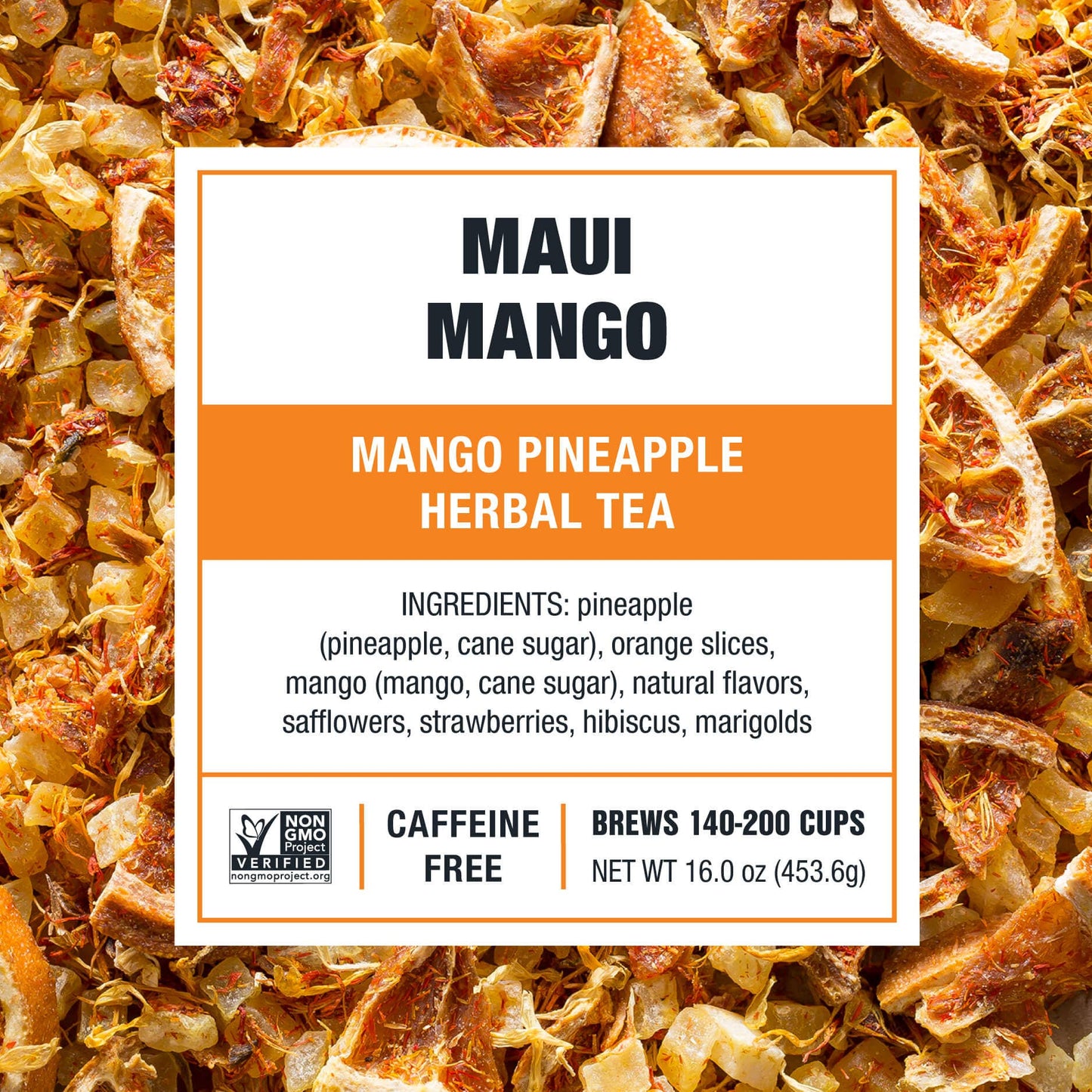 Maui Mango - Mango Pineapple Herbal Tea