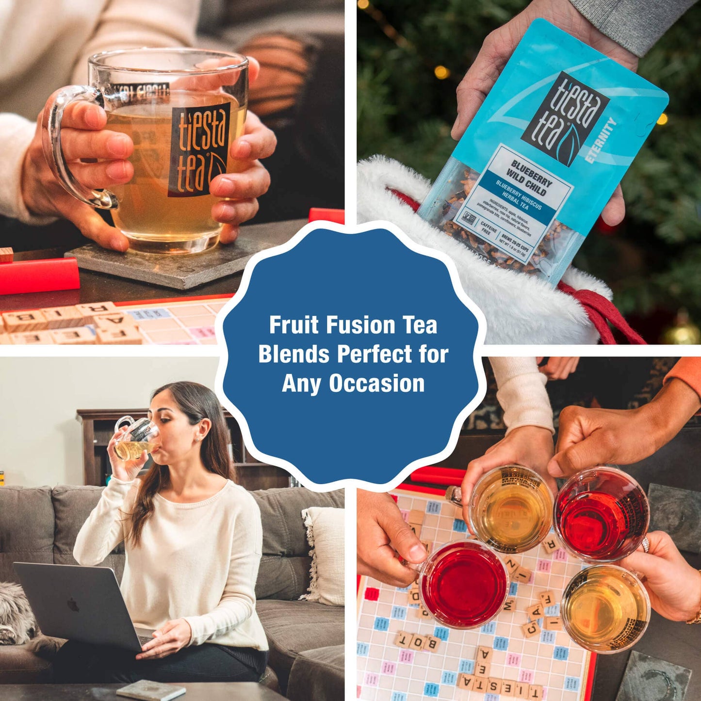 Blueberry Wild Child - Blueberry Hibiscus Herbal Tea