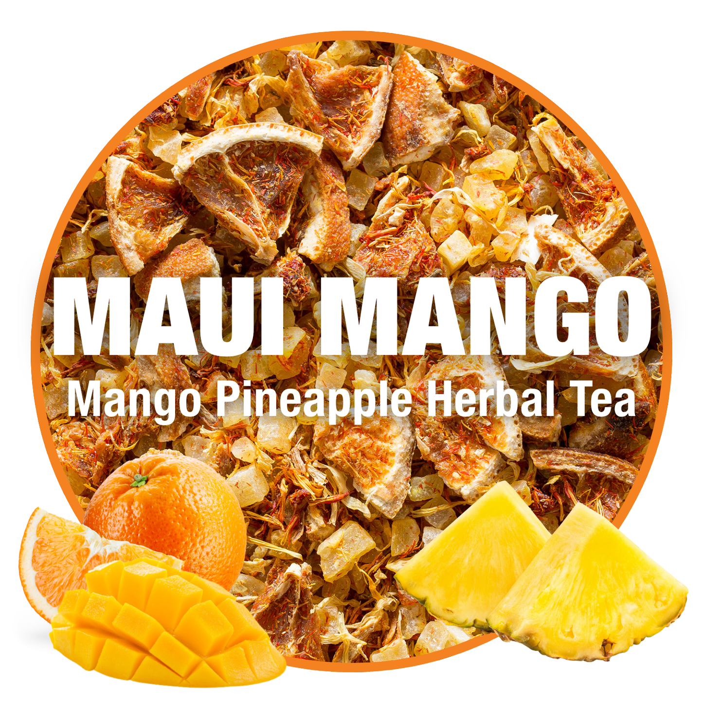 Maui Mango - Mango Pineapple Herbal Tea