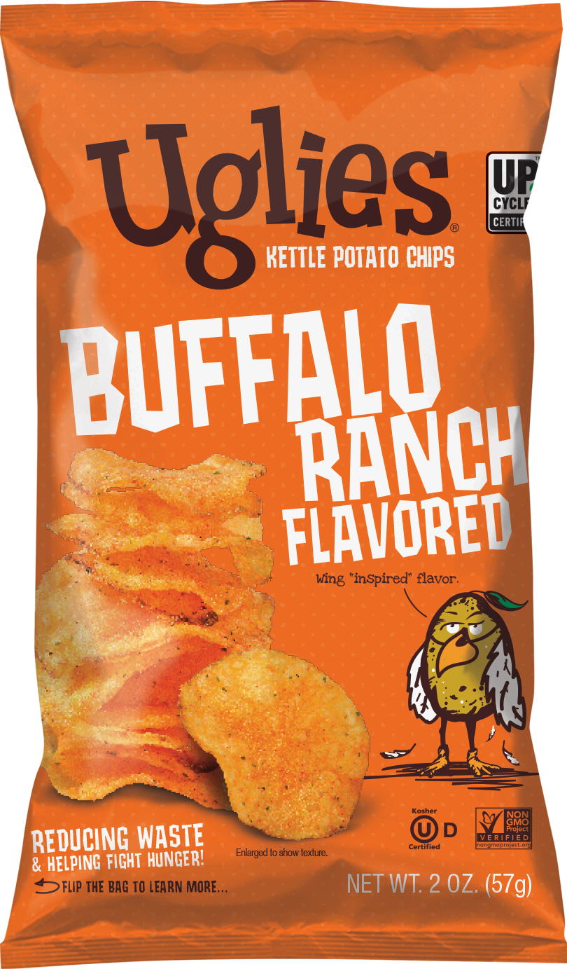 Uglies 2 oz Buffalo Ranch Kettle Cooked Potato Chips