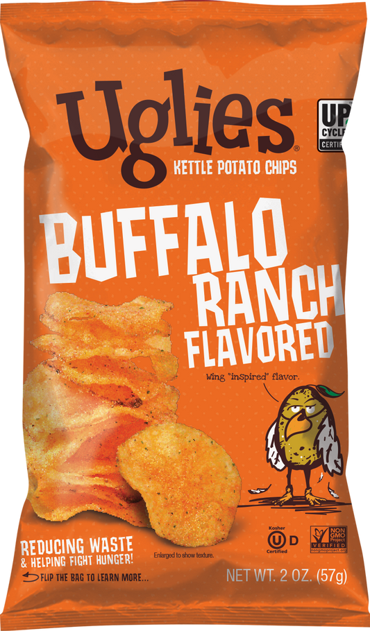 Uglies 2 oz Buffalo Ranch Kettle Cooked Potato Chips