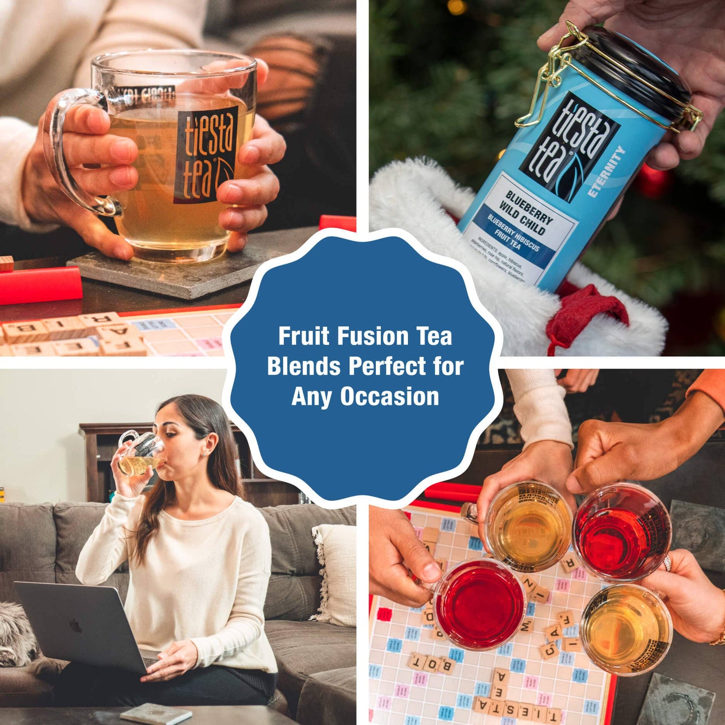 Blueberry Wild Child - Blueberry Hibiscus Herbal Tea