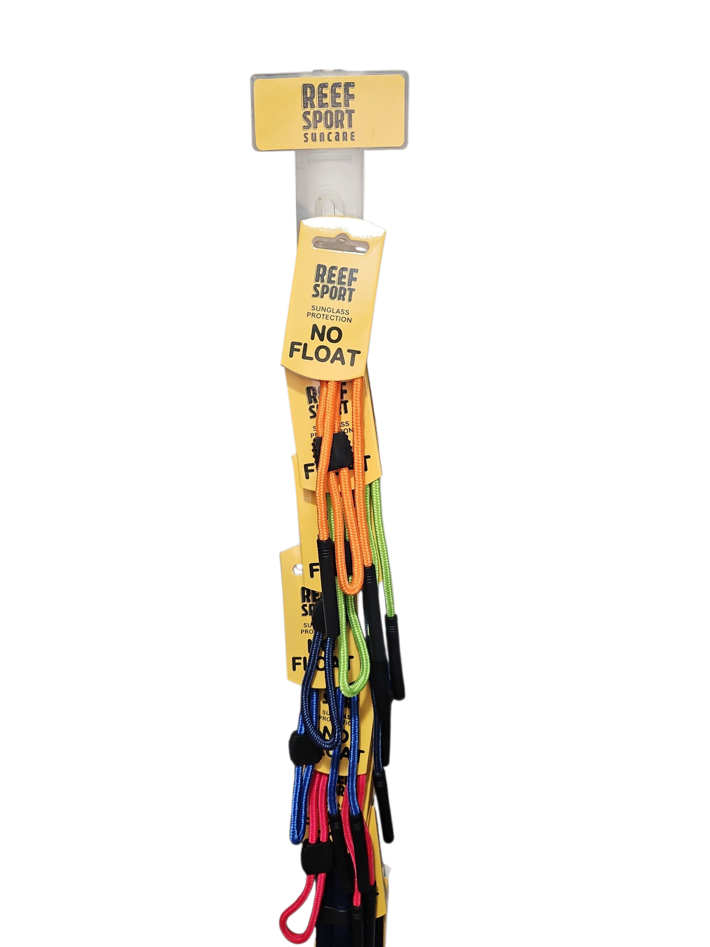 REEF "FLOAT / NO FLOAT" Sunglass Leash w/ Clip Strip