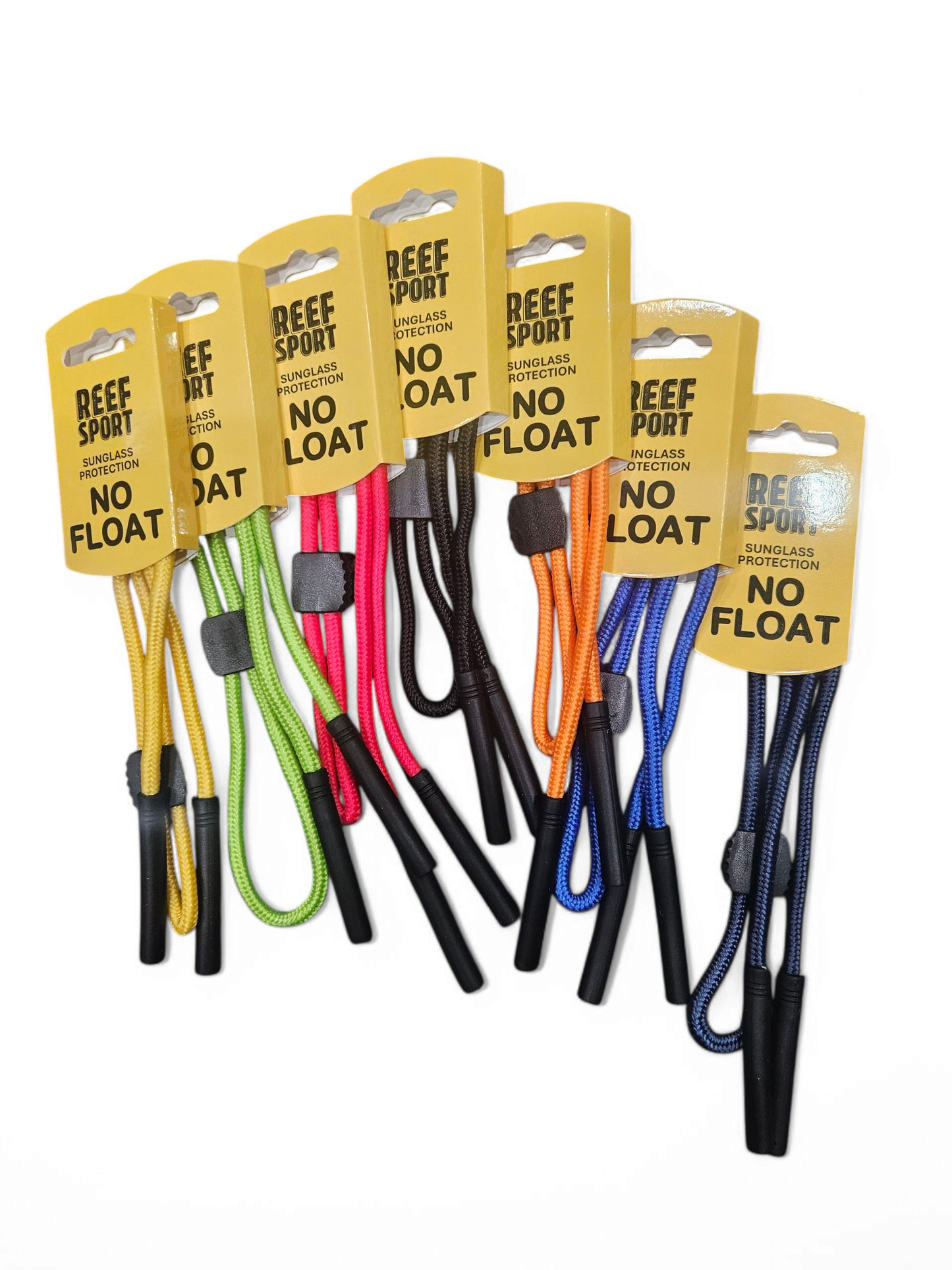 REEF "FLOAT / NO FLOAT" Sunglass Leash w/ Clip Strip
