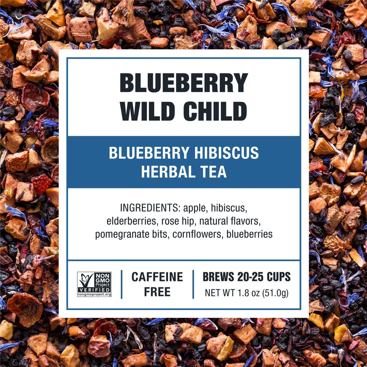 Blueberry Wild Child - Blueberry Hibiscus Herbal Tea