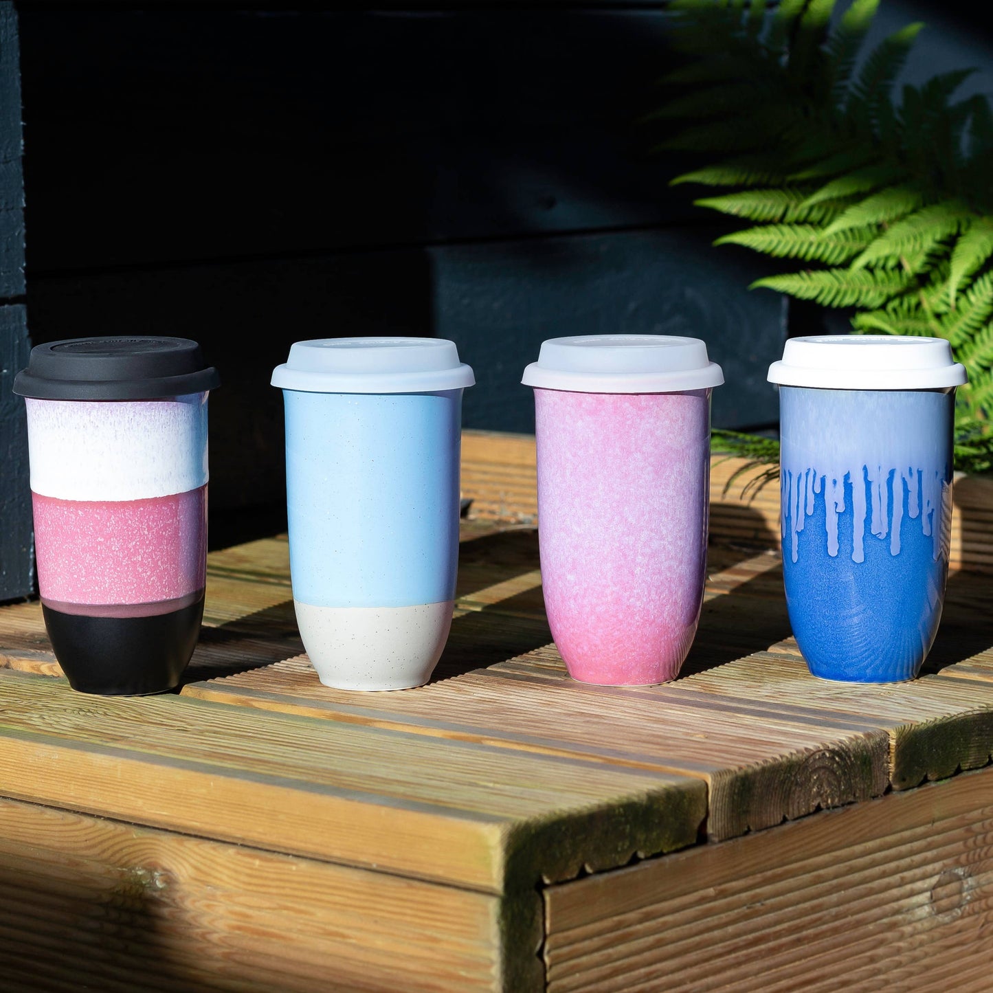 Eclipse 16oz Ceramic Travel Mug – Reusable with Lid