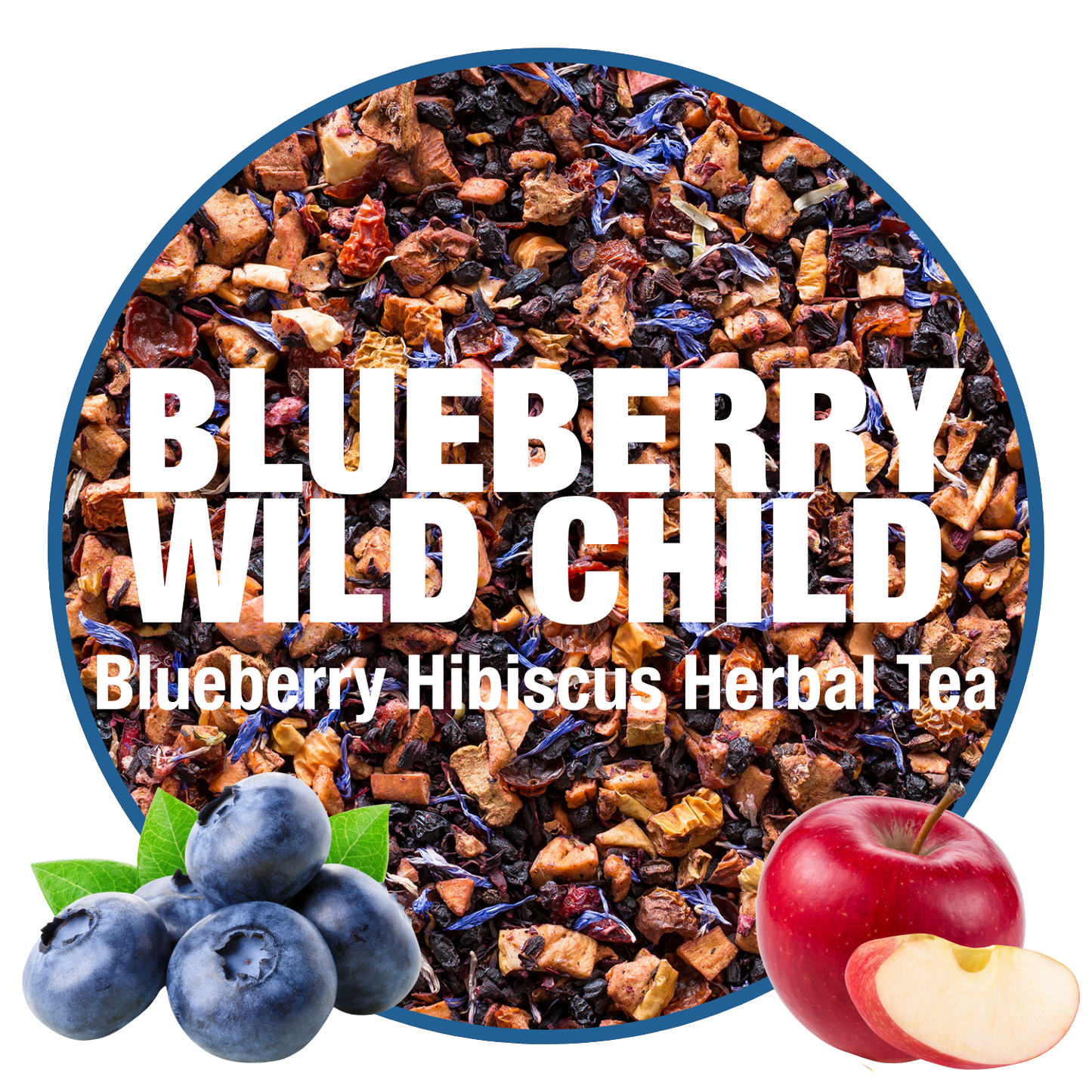 Blueberry Wild Child - Blueberry Hibiscus Herbal Tea