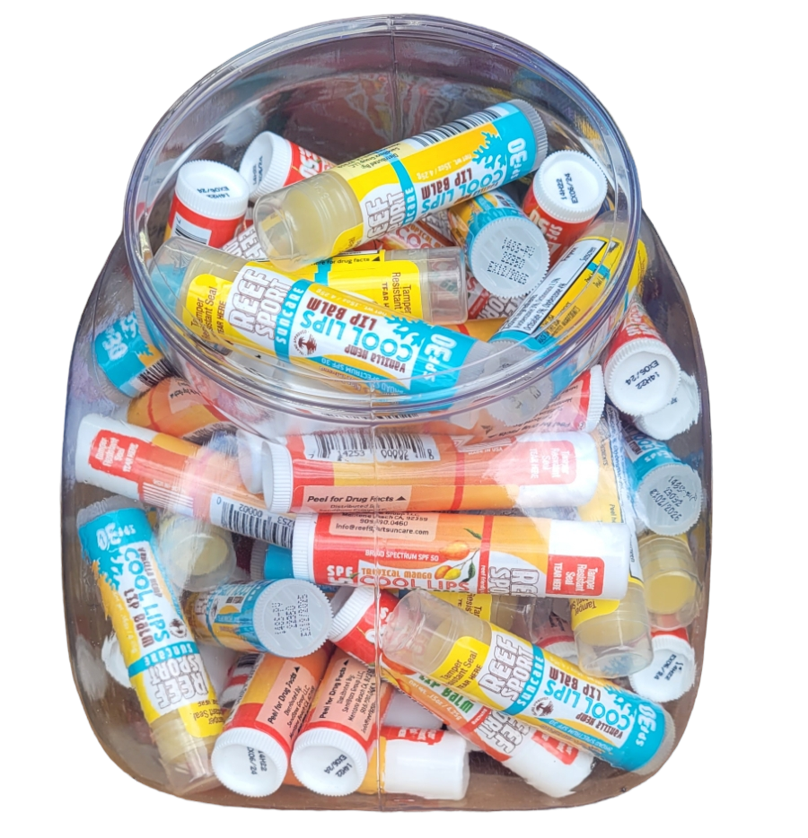 REEF LIP BALM SPF 50 - .15z - Counter Display