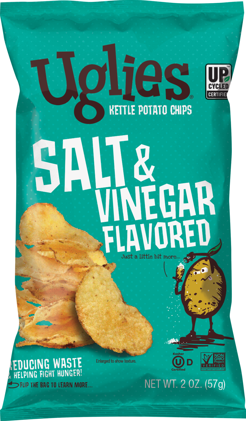 Uglies 2oz Salt & Vinegar Kettle Cooked Potato Chips