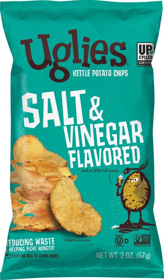 Uglies 2oz Salt & Vinegar Kettle Cooked Potato Chips