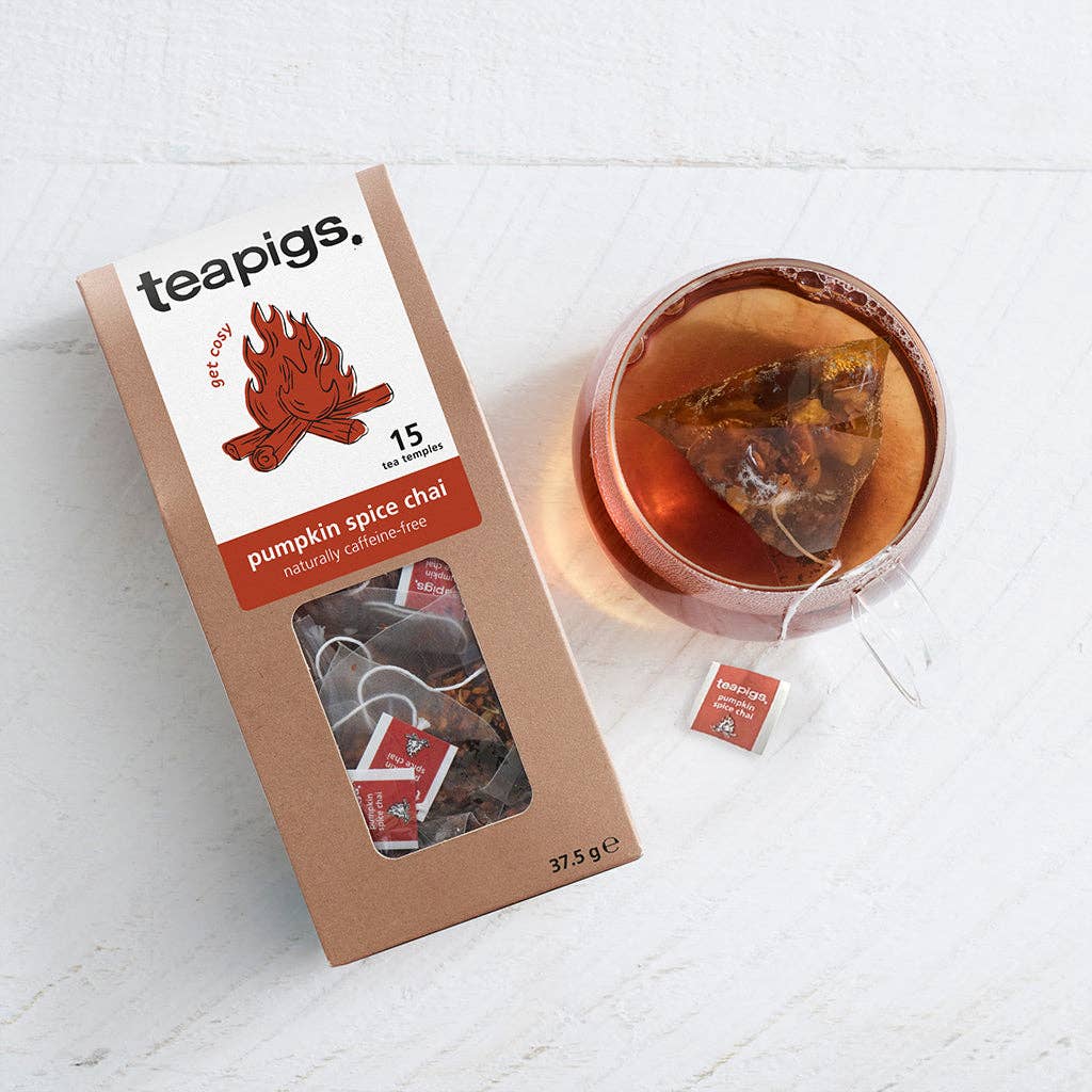 Pumpkin spice chai tea - 15 temples
