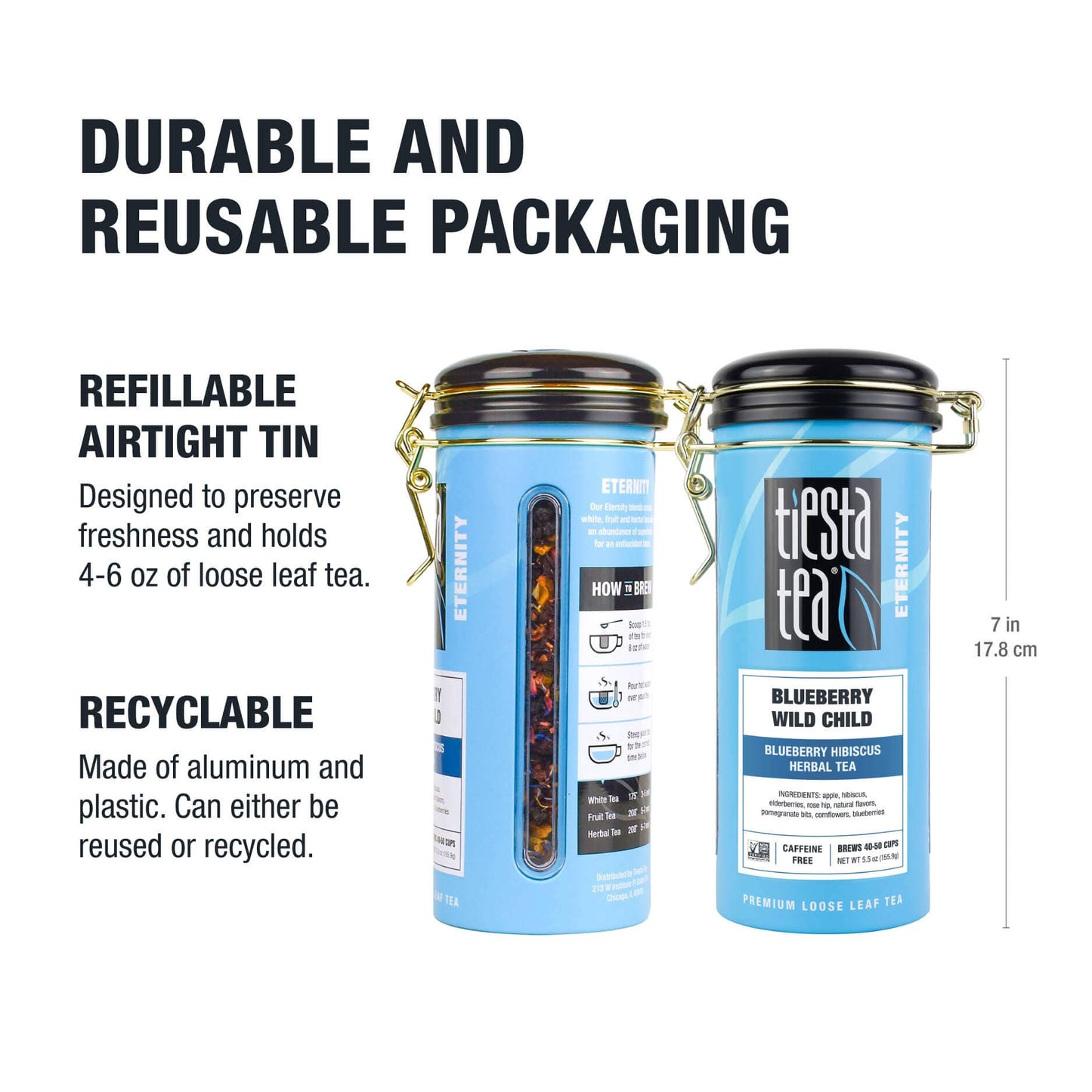 Blueberry Wild Child - Blueberry Hibiscus Herbal Tea